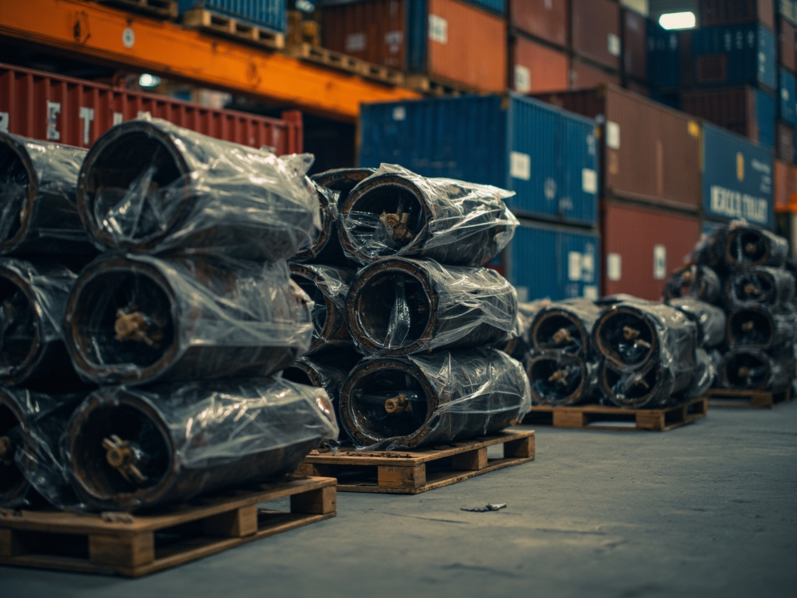 Industrial bearing warehouse with wholesale export logistics for South America