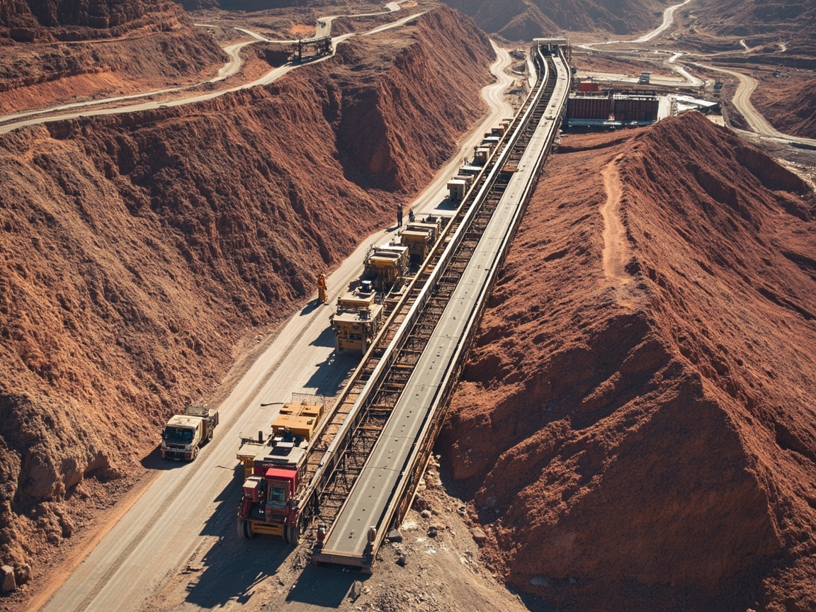 South America mining operations with industrial bearing applications in Chile copper mines